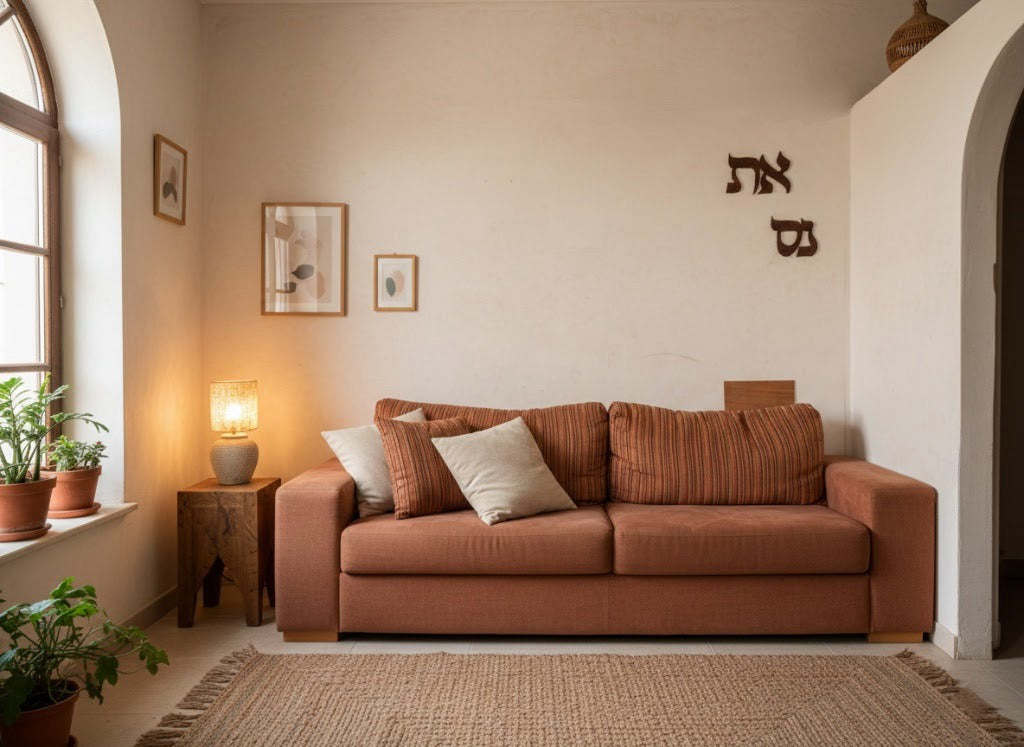 את נס תלוי על הקיר