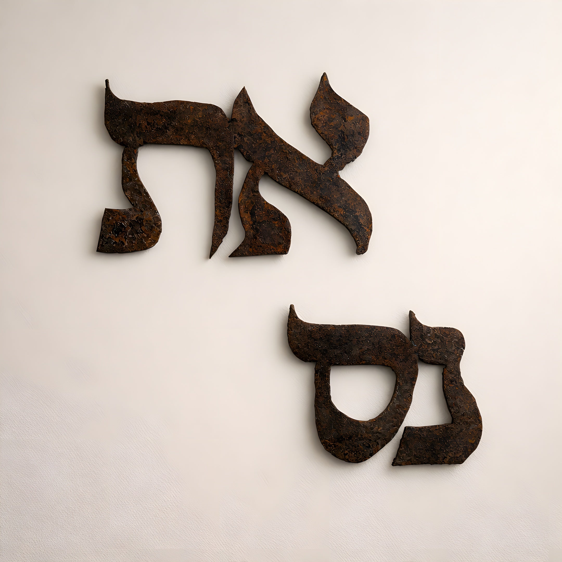 את נס תלוי על הקיר