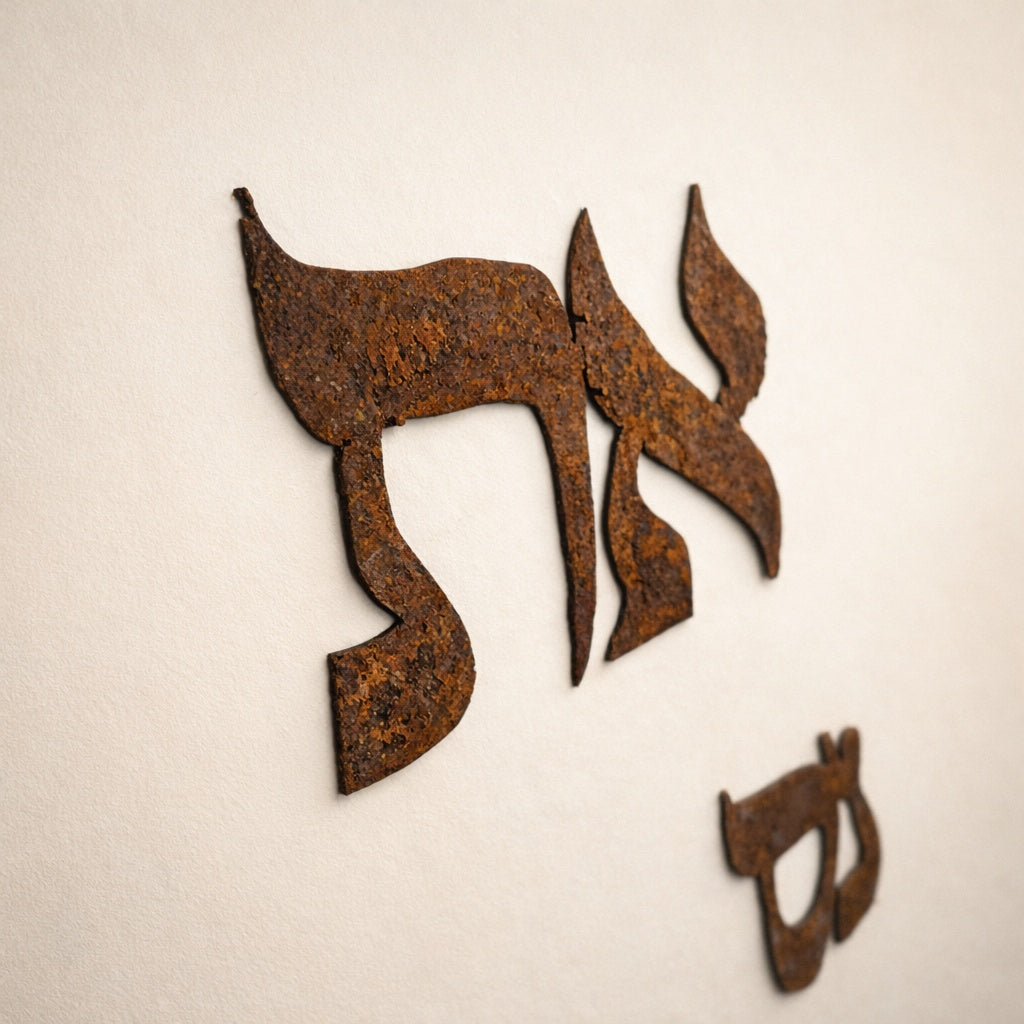 את נס תלוי על הקיר