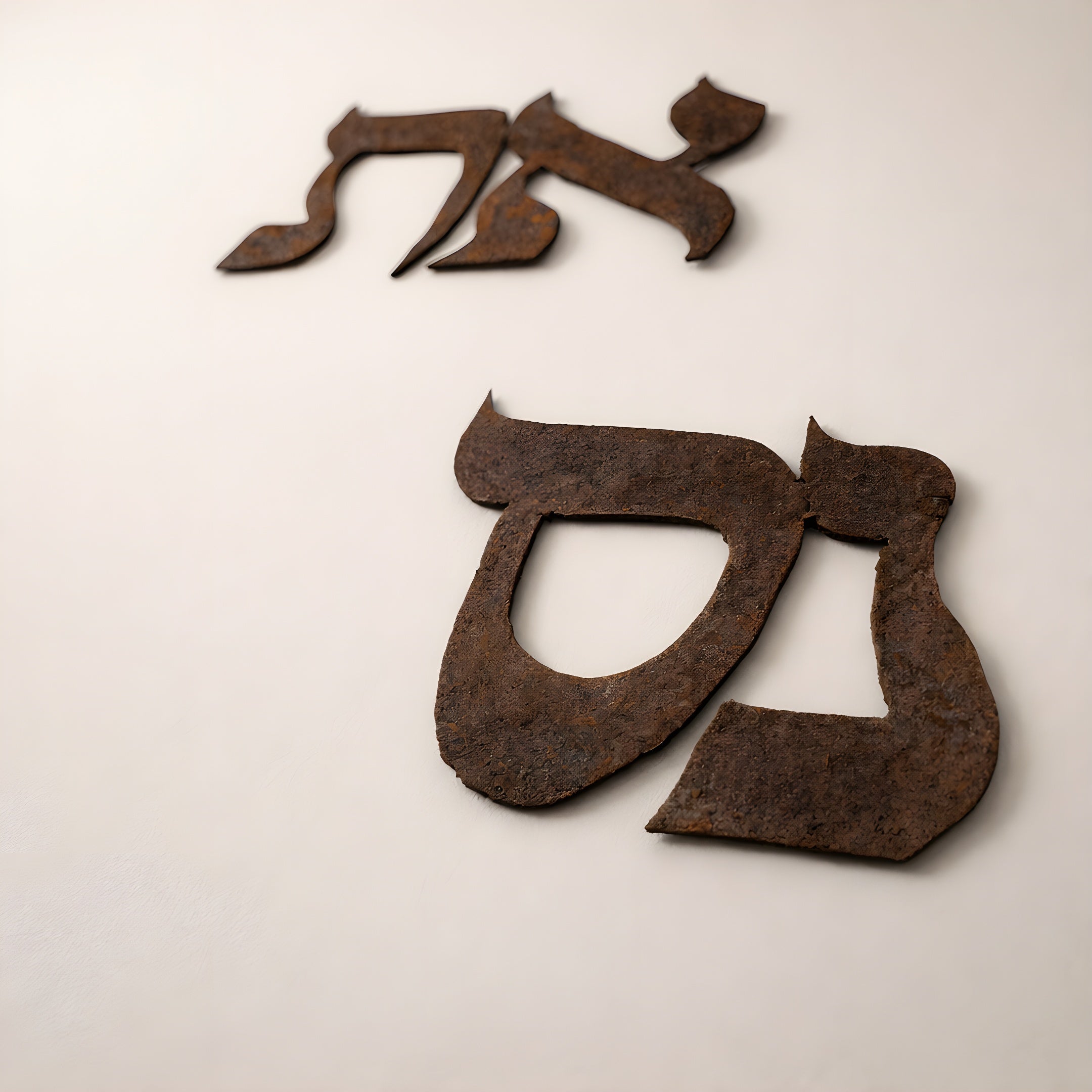 את נס תלוי על הקיר